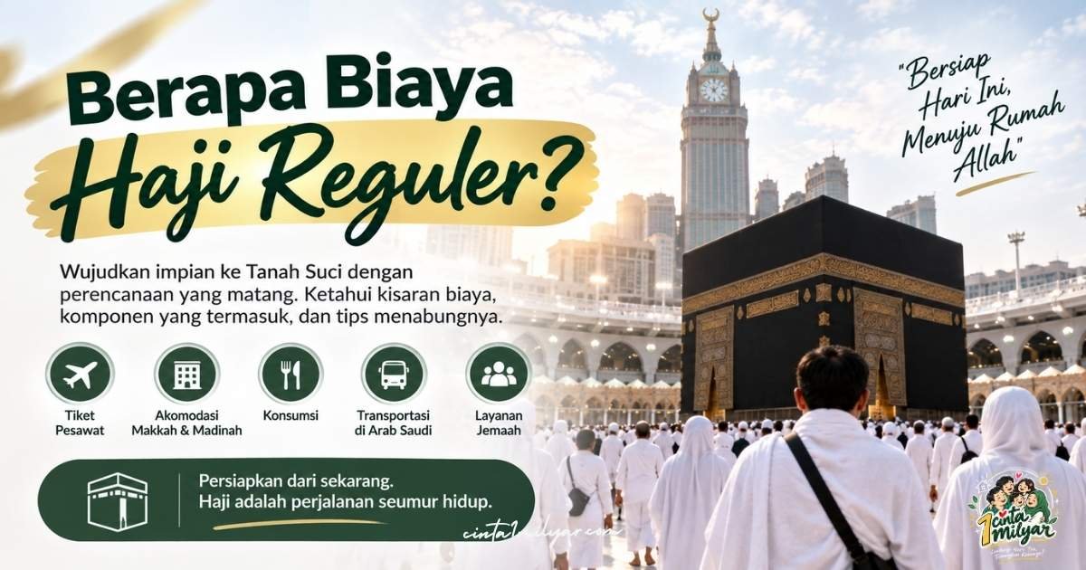Berapa Biaya Haji Reguler? Ini Rinciannya dari Daftar Hingga Berangkat