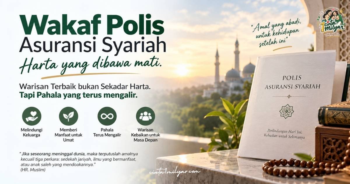Warisan Terbaik Bukan Sekadar Harta, Tapi Pahala yang terus Mengalir